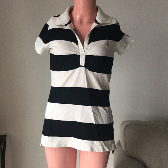 Converse Striped Polo Shirt - Picture 1 of 5